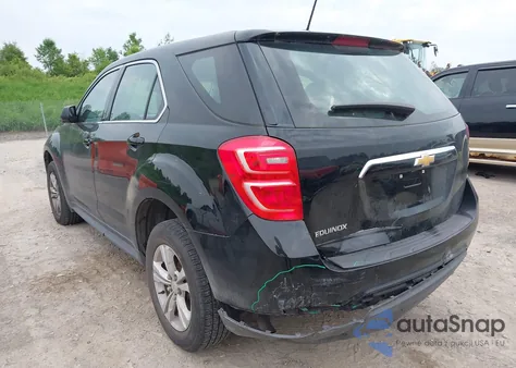 2017 Chevrolet Equinox Ls из США, поврежденный, VIN 2GNALBEK7H1556749